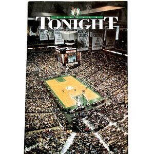 Boston Celtics v Chicago Bulls Game Program March 6, 1997 ft. Michael Jordan